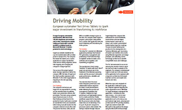 Driving Mobility - Use Case