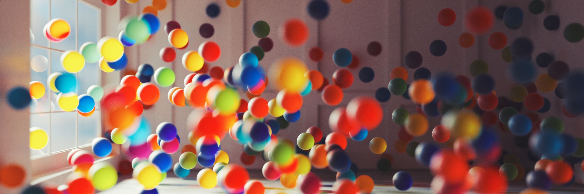 Photo of Colorful Balloons in a Room - The Future of Sports